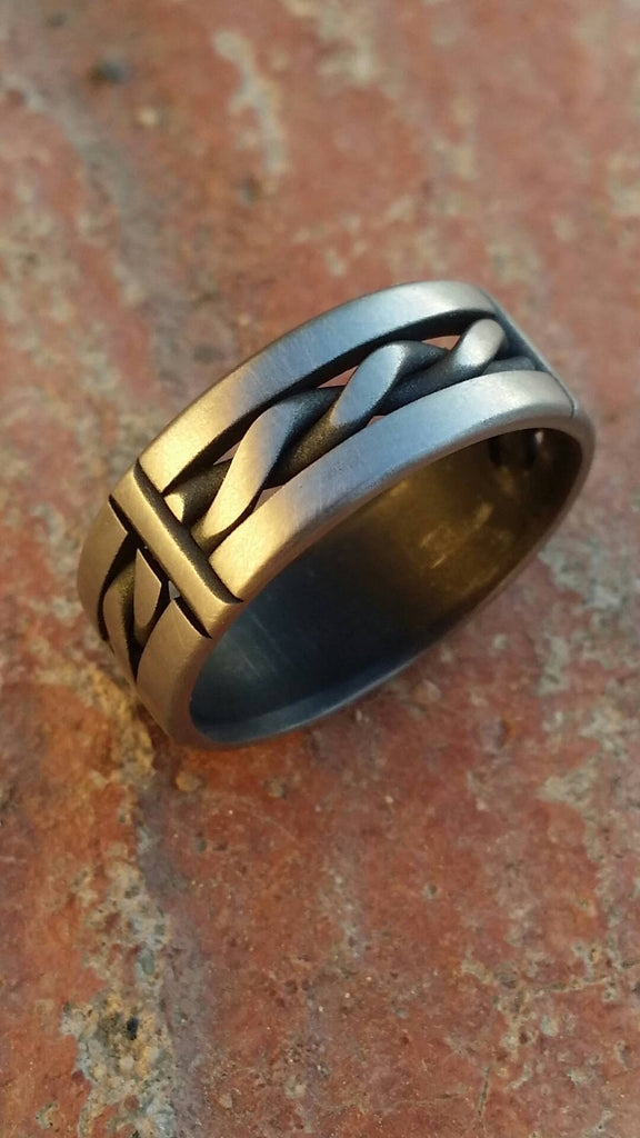 19 CHIC handmade stainless steel ring (not casted