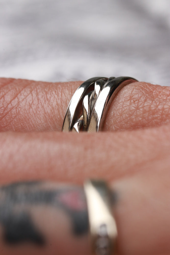 APPROXI2 handmade stainless steel ring (not casted) hypoallergenic rin –  JBlunt Designs, Inc.